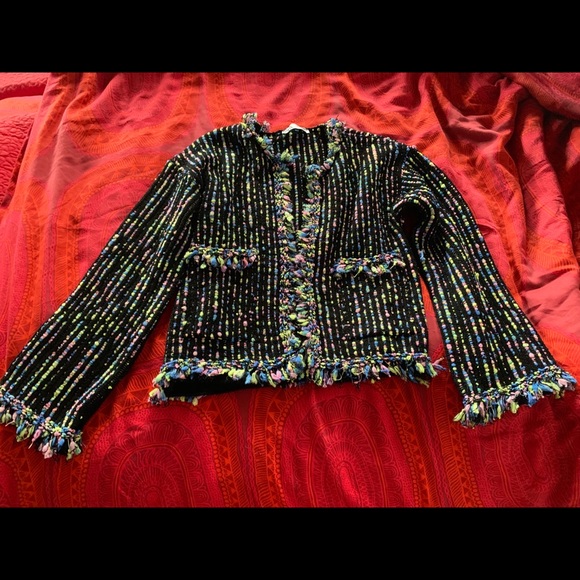 Zara Sweaters - Zara Chanel style cardigan